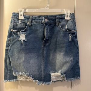 Denim skirt
